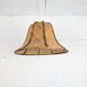 Suspension cloche vintage en rotin tressé | l'Atelier Imparfait