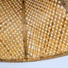 Suspension cloche vintage en rotin tressé | l'Atelier Imparfait
