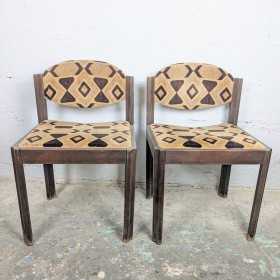 Paire de chaises vintage...
