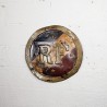 Plaque RF République Française métal vintage | l'Atelier Imparfait