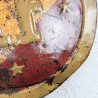 Plaque RF République Française métal vintage | l'Atelier Imparfait