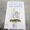 Affiche Christian Décamps - Mes vers solitaires | l'Atelier Imparfait