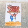 Affiche Humoristique Marseille Boucherie - 1999 | l'Atelier Imparfait