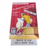 Affiche théâtre vintage Compagnie des Claviers 1989 | l'Atelier Imparfait