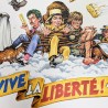 Affiche film Les Charlots Et vive la liberté 1978 | l'Atelier Imparfait