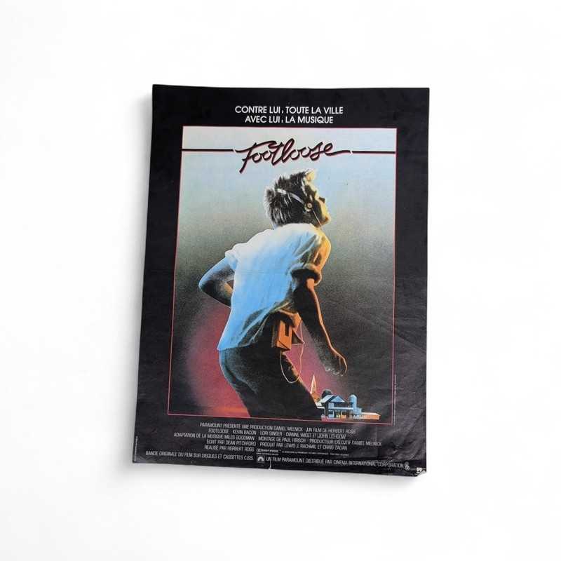 Affiche originale Footloose 1984 – Cinéma vintage | l'Atelier Imparfait