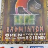Affiche Badminton Open Toulouse 1996 Le Volant d'Or