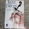 Affiche originale Jazz à Dijon 1993 – Contrebasse | l'Atelier Imparfait