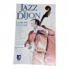 Affiche originale Jazz à Dijon 1993 – Contrebasse | l'Atelier Imparfait