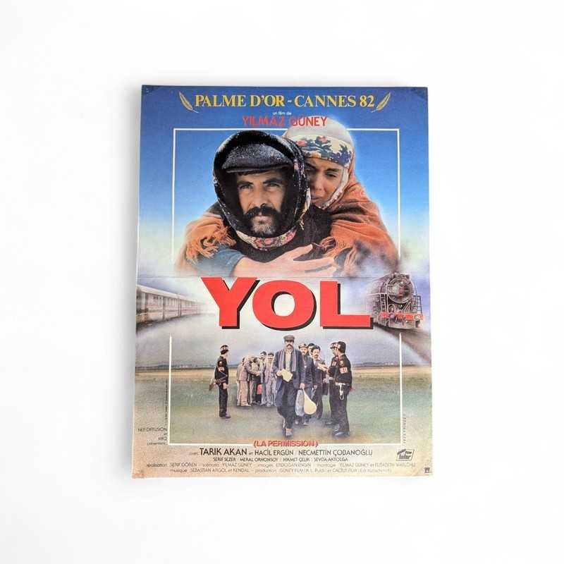 Affiche cinéma YOL - Yilmaz Güney - Palme d'Or Cannes 1982