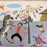 Affiche scolaire vintage cirque Rossignol - 60'S | l'Atelier Imparfait