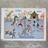 Affiche scolaire vintage cirque Rossignol - 60'S | l'Atelier Imparfait