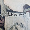 Affiche ancienne Frou-Frou Weiluc 1900 – Art Nouveau