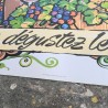 Affiche Vintage Beaujolais Nouveau – Décor Bistrot