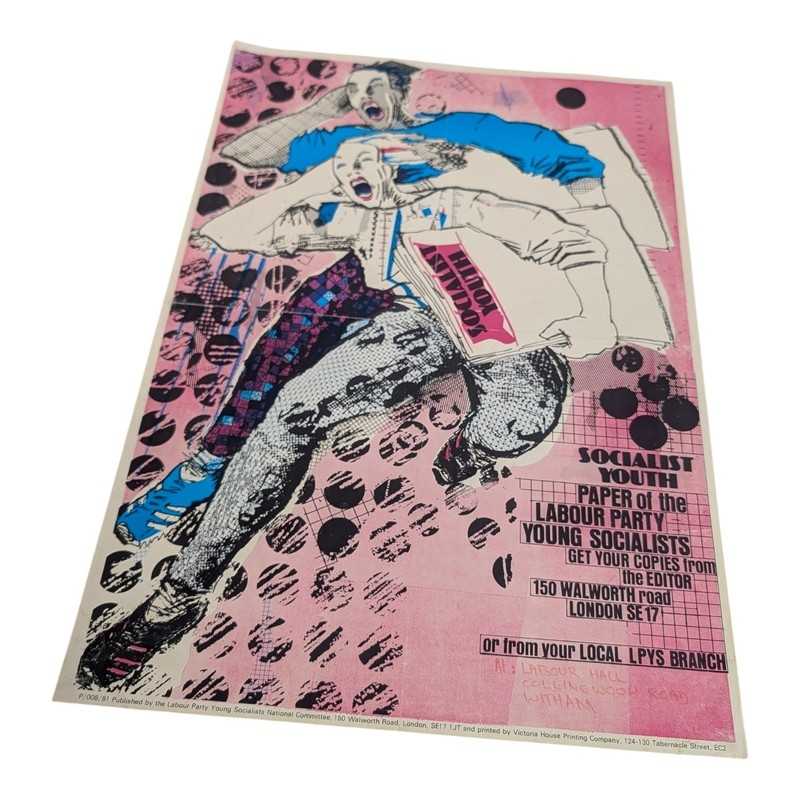 Affiche Socialist Youth Labour Party 1981 – Original