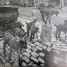 Affiche vintage Champlitte Franche-Comté photo N&B