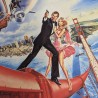 Affiche Cinéma James Bond Dangereusement Vôtre - 1985