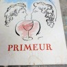 Affiche vintage Côtes du Rhône Primeur | l'Atelier Imparfait