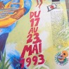 Affiche Musiques Métisses Festival Angoulême 1993