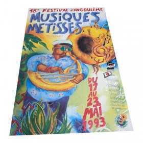 Affiche originale Musiques...
