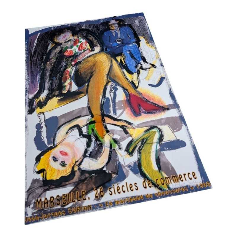 Affiche Marseille 26 siècles de commerce – Surian 1999