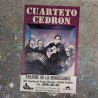 Affiche Concert Cuarteto Cedrón - Paris - années 70