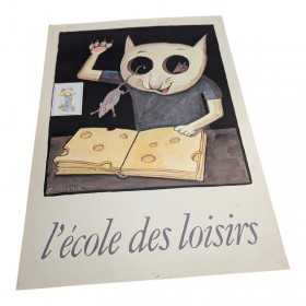 Affiche originale L'École...