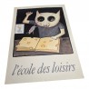 Affiche originale L'École des Loisirs - Tomi Ungerer