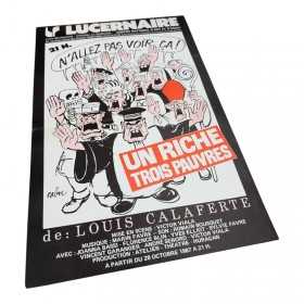 Affiche de théâtre « Un...