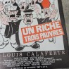 Affiche théâtre Lucernaire – Un Riche Trois Pauvres 1987