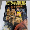 Affiche vintage Fête du Hareng Fécamp 2005