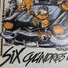 Affiche vintage Six Cylindres en V jazz Cadillac | l'Atelier Imparfait