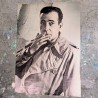 Affiche vintage Humphrey Bogart noir & blanc | l'Atelier Imparfait