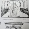 Affiche Dijon dessins plume Thérèse Dubuisson vintage