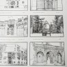 Affiche Dijon dessins plume Thérèse Dubuisson vintage