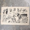 Lithographie Ancienne Ricard Opisso 1924 | l'Atelier Imparfait