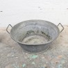 Bassine zinc ancienne vintage | L'Atelier Imparfait