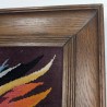 Canevas vintage oiseau de feu encadré | L'Atelier Imparfait