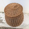 Panier osier couvercle vintage | L'Atelier Imparfait