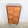 Semainier marqueterie 7 tiroirs style Louis XVI | l'Atelier Imparfait