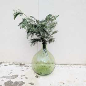 Dame Jeanne verte en verre...