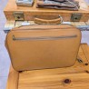 Sacoche Vintage en Cuir Grainé Camel – Années 70 | L'Atelier Imparfait