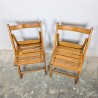 Paire de Chaises Pliantes en Bois | L'Atelier Imparfait