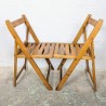 Paire de Chaises Pliantes en Bois | L'Atelier Imparfait