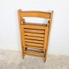 Paire de Chaises Pliantes en Bois | L'Atelier Imparfait