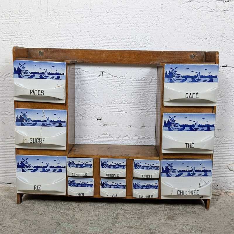 Épicerie Murale Vintage Faïence | l'Atelier Imparfait