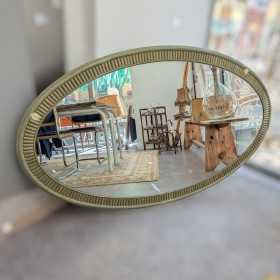Grand Miroir Ovale Vintage...