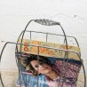 Porte-Revues Chromé Vintage Pieds Boules 60's | L'Atelier Imparfait