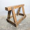 Ancien Tréteau en Bois | L'Atelier Imparfait