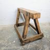 Ancien Tréteau en Bois | L'Atelier Imparfait